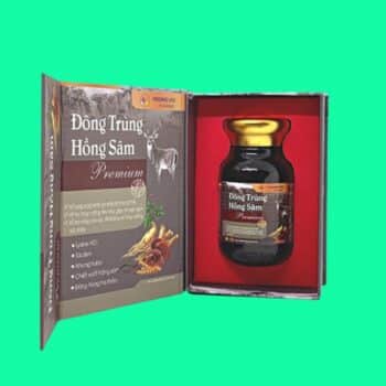 Đông Trùng Hồng Sâm Premium