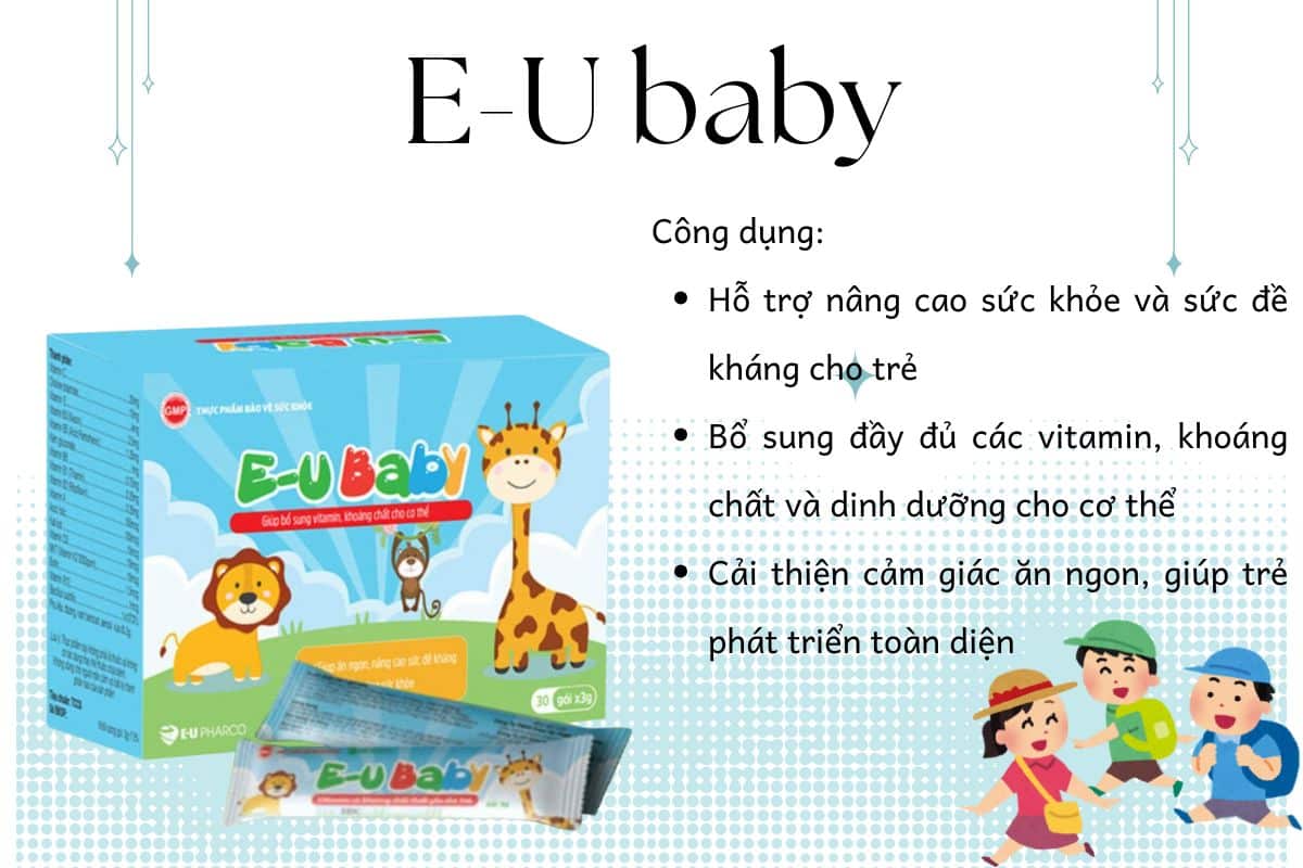 Công dụng của sản phẩm E-U baby
