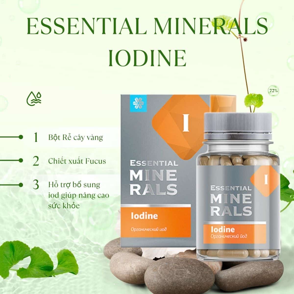 Thông tin sản phẩm Essential Minerals Iodine