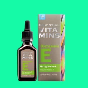 Essential Vitamins Natural Vitamin E