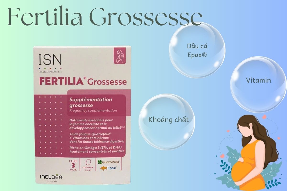 Thành phần sản phẩm Fertilia Grossesse