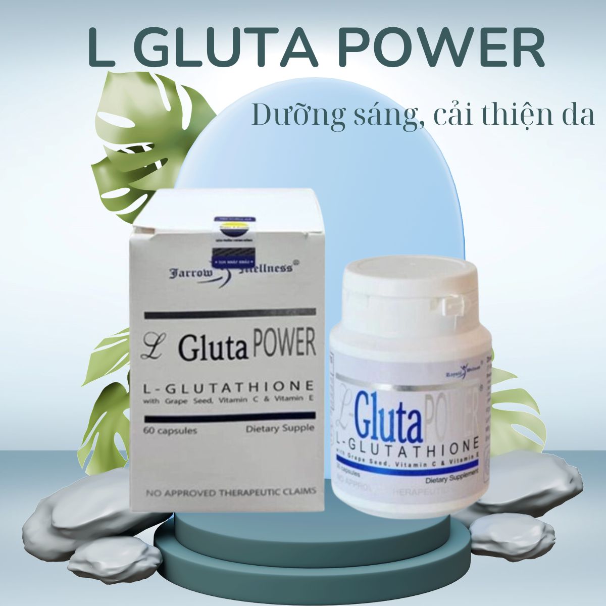 L Gluta power hỗ trợ cải thiện da