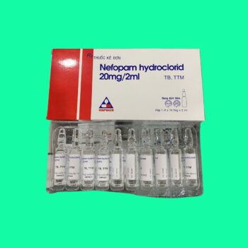 Nefopam hydroclorid 20mg 2ml