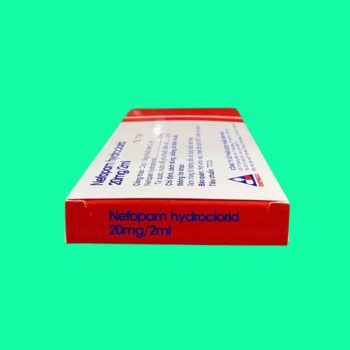 Nefopam hydroclorid 20mg 2ml
