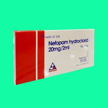 Nefopam hydroclorid 20mg 2ml
