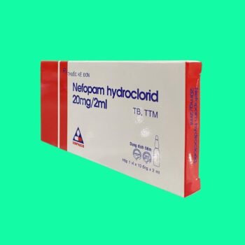 Nefopam hydroclorid 20mg 2ml
