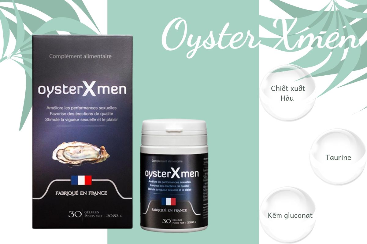 Oyster Xmen 12 Thành phần sản phẩm Oyster Xmen