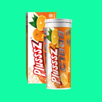 Viên sủi PlusssZ C1000 vitamin orange flavoured sugar free 2 PlusssZ C1000 vitamin orange flavoured sugar free