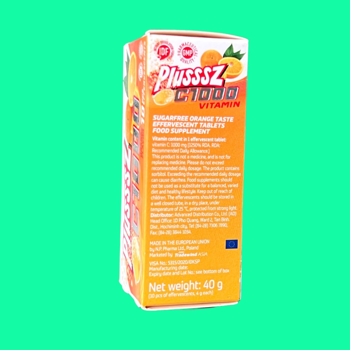 PlusssZ C1000 vitamin orange flavoured sugar free (5) PlusssZ C1000 vitamin orange flavoured sugar free