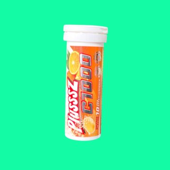 Viên sủi PlusssZ C1000 vitamin orange flavoured sugar free 8 PlusssZ C1000 vitamin orange flavoured sugar free
