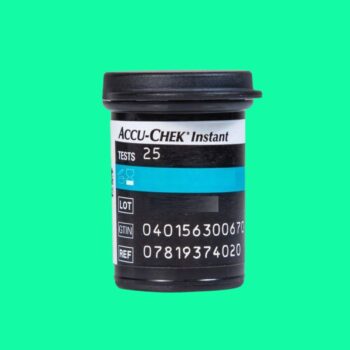 Que thử tiểu đường Accu-Chek Instant 6 Que thử tiểu đường Accu-Chek Instant Hộp 25 que
