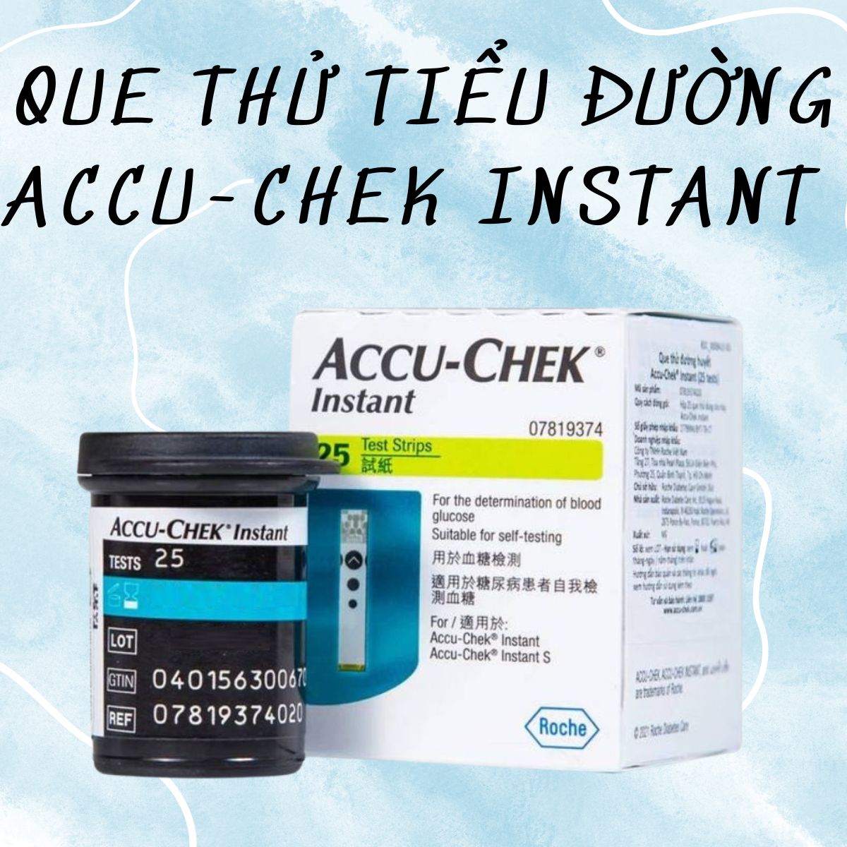 Que thử tiểu đường Accu-Chek Instant 16 Que thử tiểu đường Accu-Chek Instant có chính xác không?