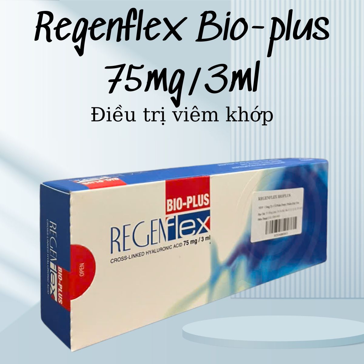 Regenflex Bio-plus 75mg 3ml điều trị viêm khớp gối