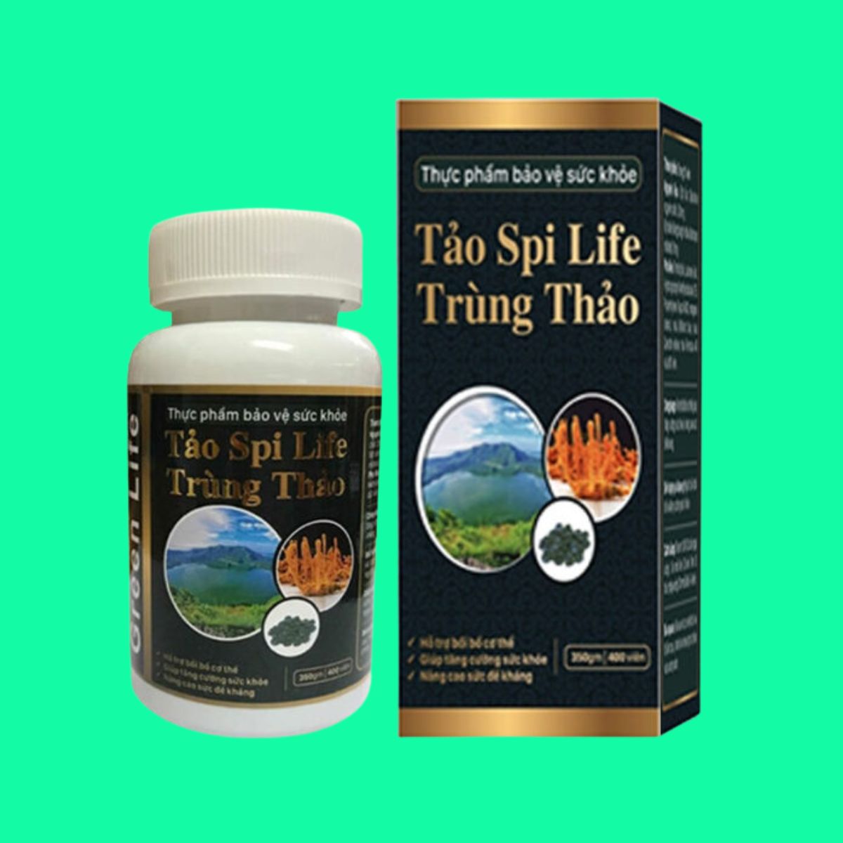 Tảo Spi Life Trùng Thảo (1) Tảo Spi Life Trùng Thảo