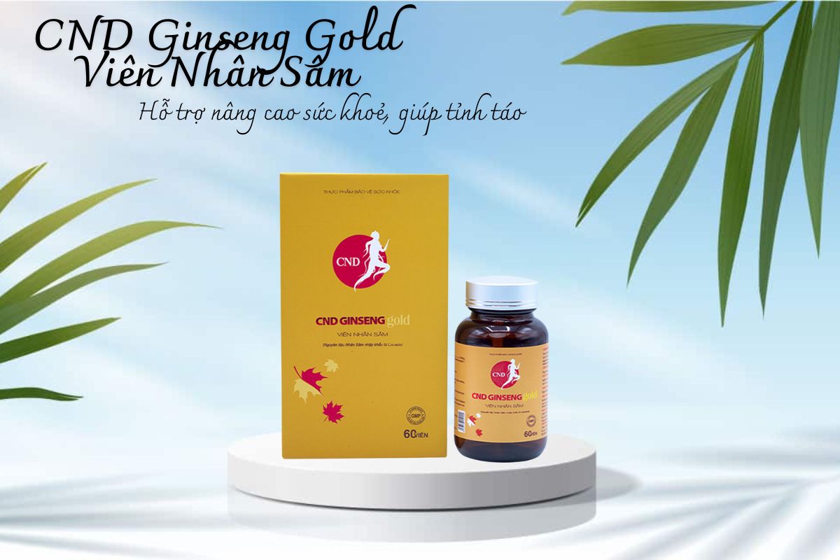 CND Ginseng Gold Viên Nhân Sâm