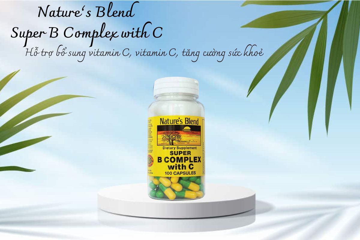 Nature's Blend Super B Complex with C
