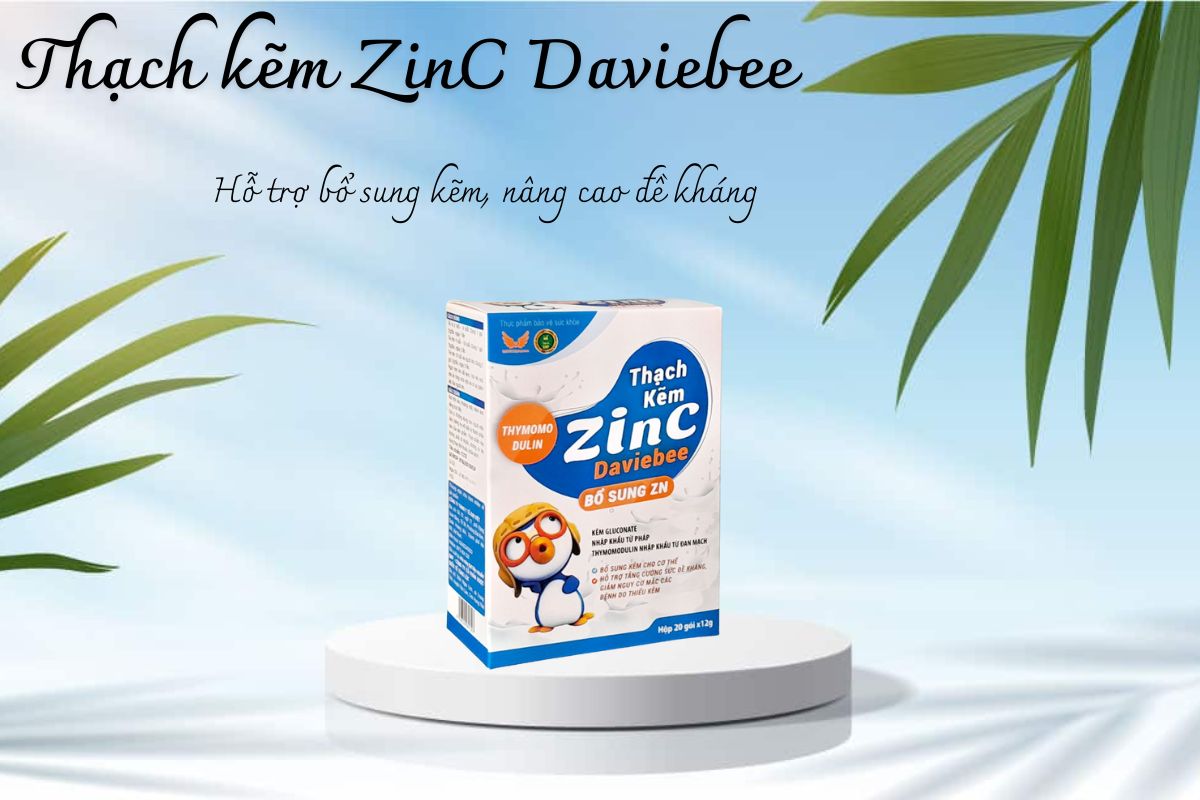 Thạch kẽm ZinC Daviebee