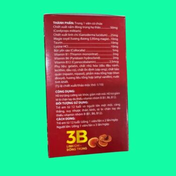 3B Linh chi - Đông trùng