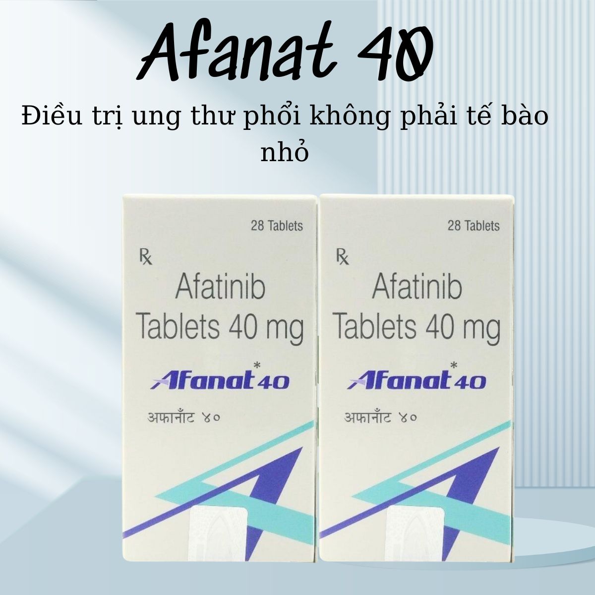 Afanat 40 6 Chỉ định dùng thuốc Afanat 40
