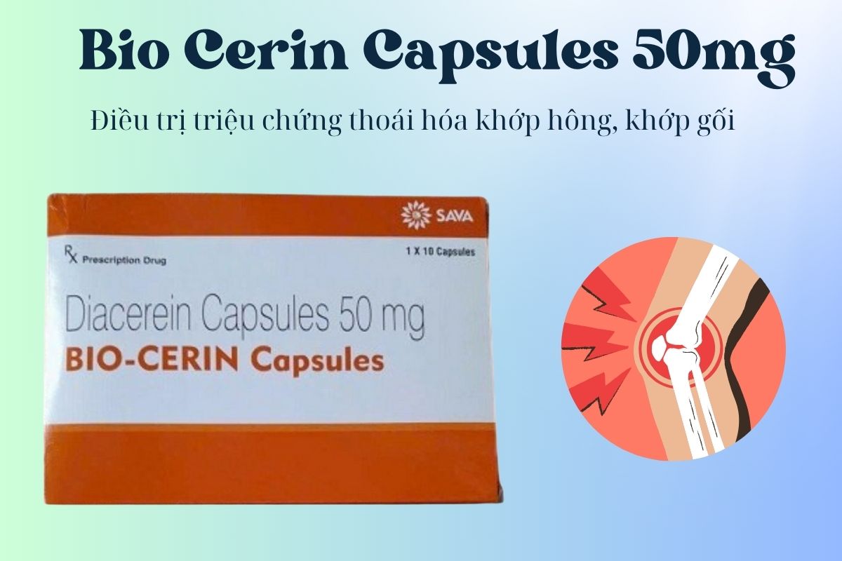 Bio-Cerin Capsules 50mg 7 Bio Cerin Capsules 50mg điều trị khớp hông, khớp gối