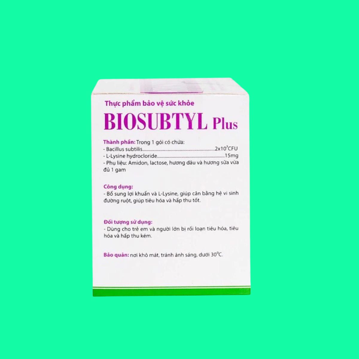 Biosubtyl Plus (2) Biosubtyl Plus
