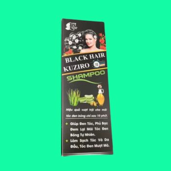 Dầu gội phủ bạc Black Hair Kuziro 4 Dầu gội phủ bạc Black Hair Kuziro