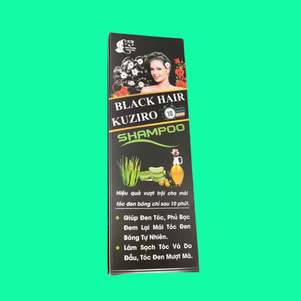 Black-Hair-Kuziro-7 Dầu gội phủ bạc Black Hair Kuziro