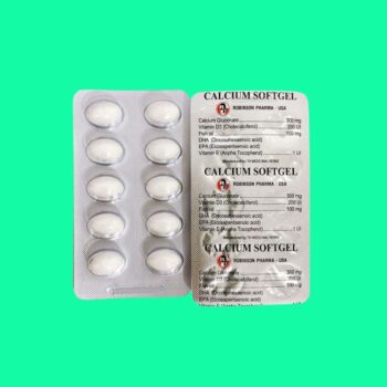 Calcium Softgel (Hộp 100 viên) 4 Calcium Softgel