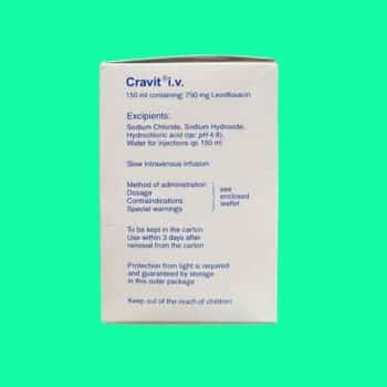 Cravit I.V 750mg/150ml