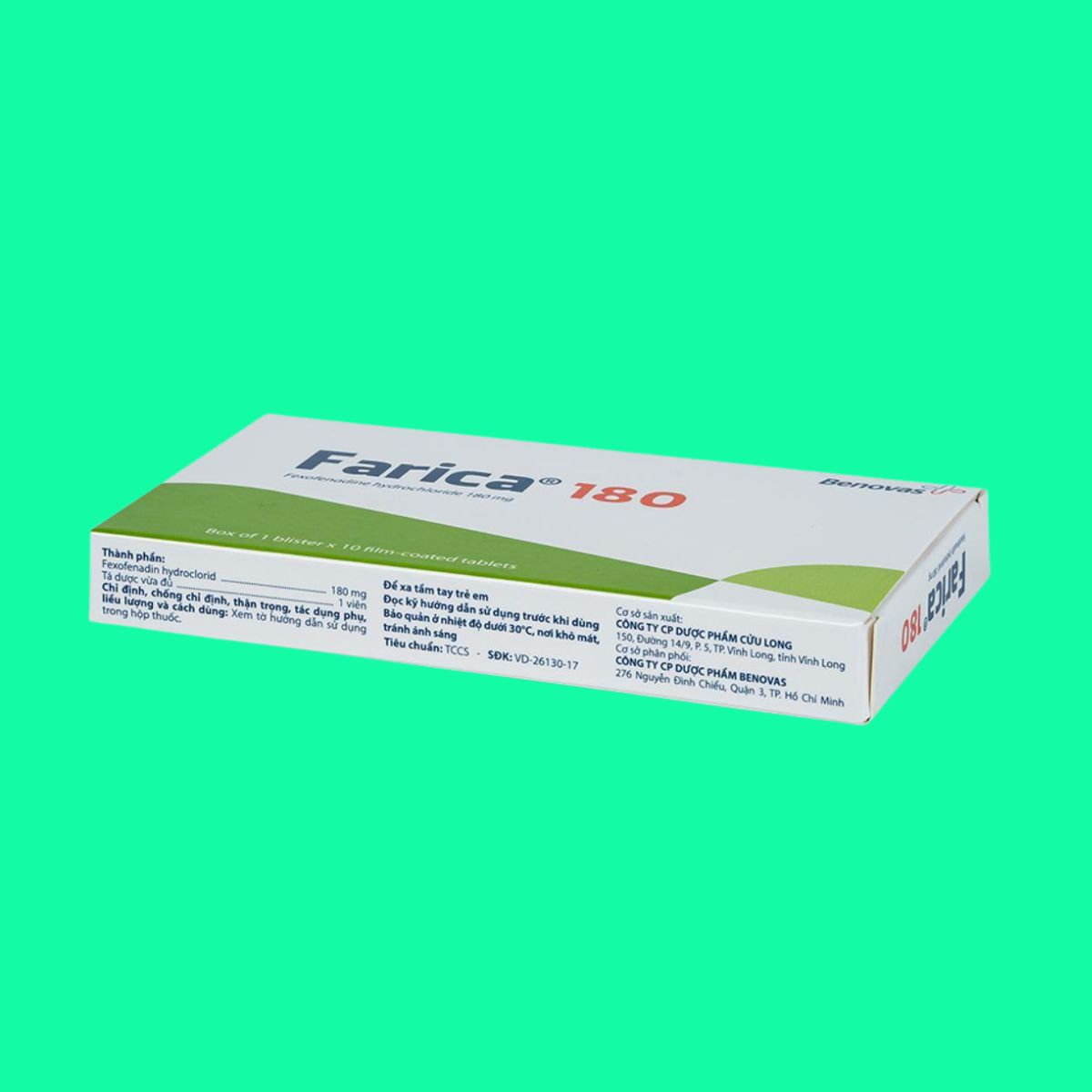 Farica-180-5 Farica 180mg