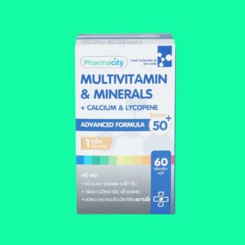 Advanced Formula Senior 50+ Multivitamin & Minerals + Calcium & Lycopene