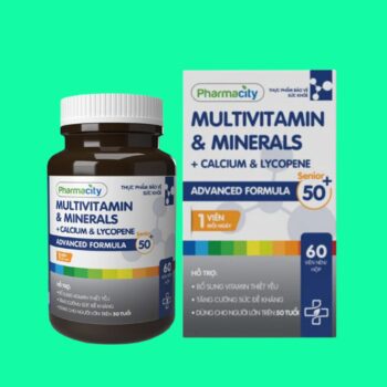 Advanced Formula Senior 50+ Multivitamin & Minerals + Calcium & Lycopene