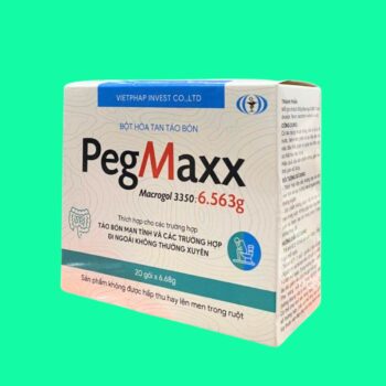 Bột hòa tan táo bón PegMaxx 3 Bột hòa tan táo bón PegMaxx
