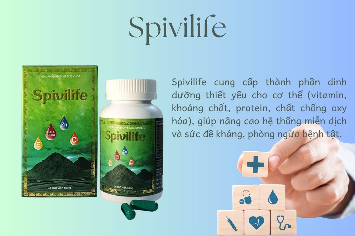 Spivilife có công dụng gì?