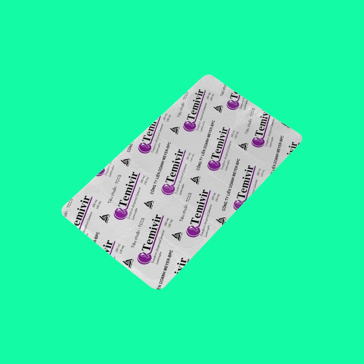 Temivir 300mg 100mg (8) Temivir 300mg 100mg