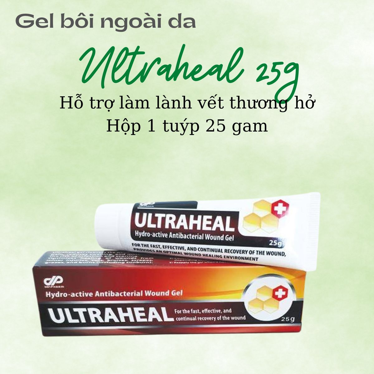 Ultraheal Gel 25g 11 Công dụng sản phẩm Ultraheal Gel 25g