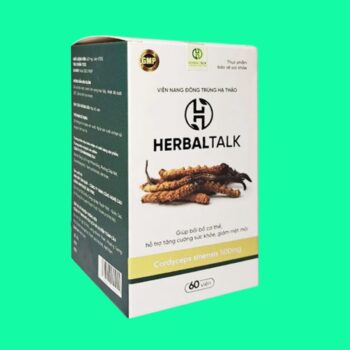 Viên Nang Đông Trùng Hạ Thảo Herbal Talk 2 Viên Nang Đông Trùng Hạ Thảo Herbal Talk