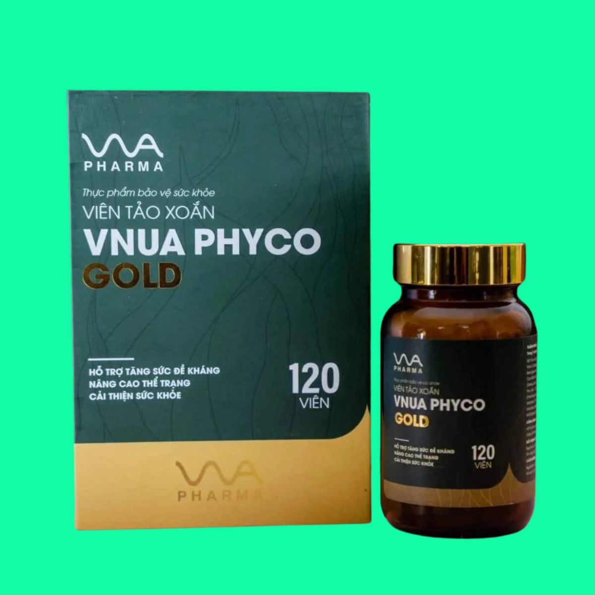 Viên tảo xoắn Vnua Phyco Gold (2) Viên tảo xoắn Vnua Phyco Gold