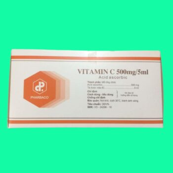 Vitamin C 500mg/5ml Pharbaco