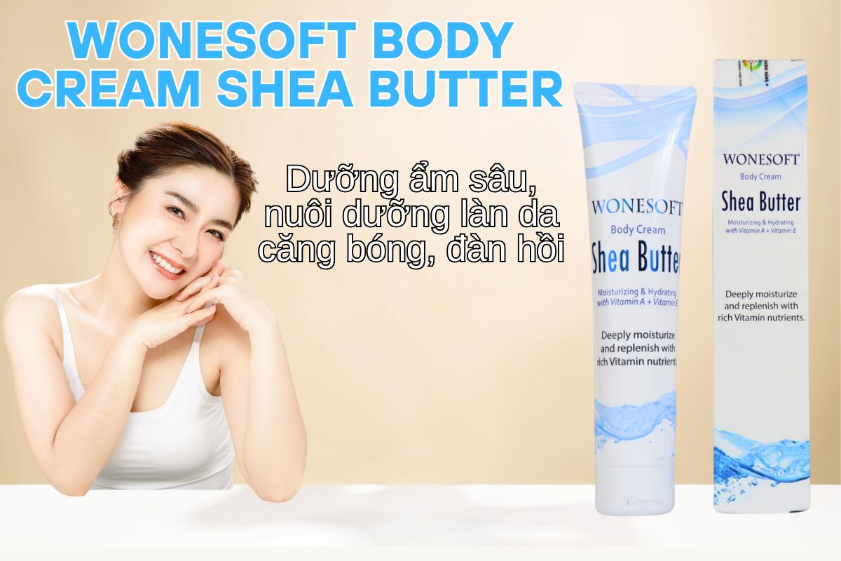 Wonesoft Body Cream Shea Butter