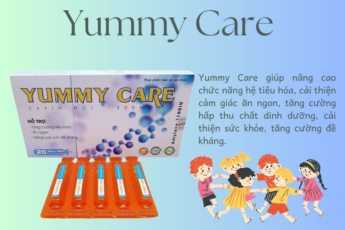 Yummy Care có công dụng gì?