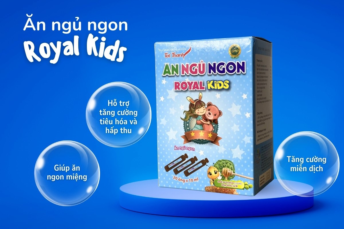 Công dụng của Ăn ngủ ngon Royal Kids