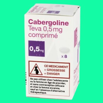 Cabergoline Teva 0.5mg