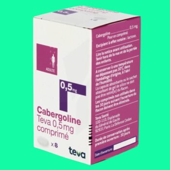 Cabergoline Teva 0.5mg
