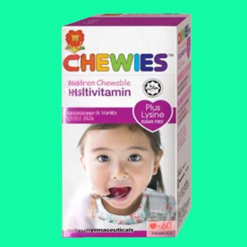 Chewies Children Chewable Multivitamin Plus Lysine
