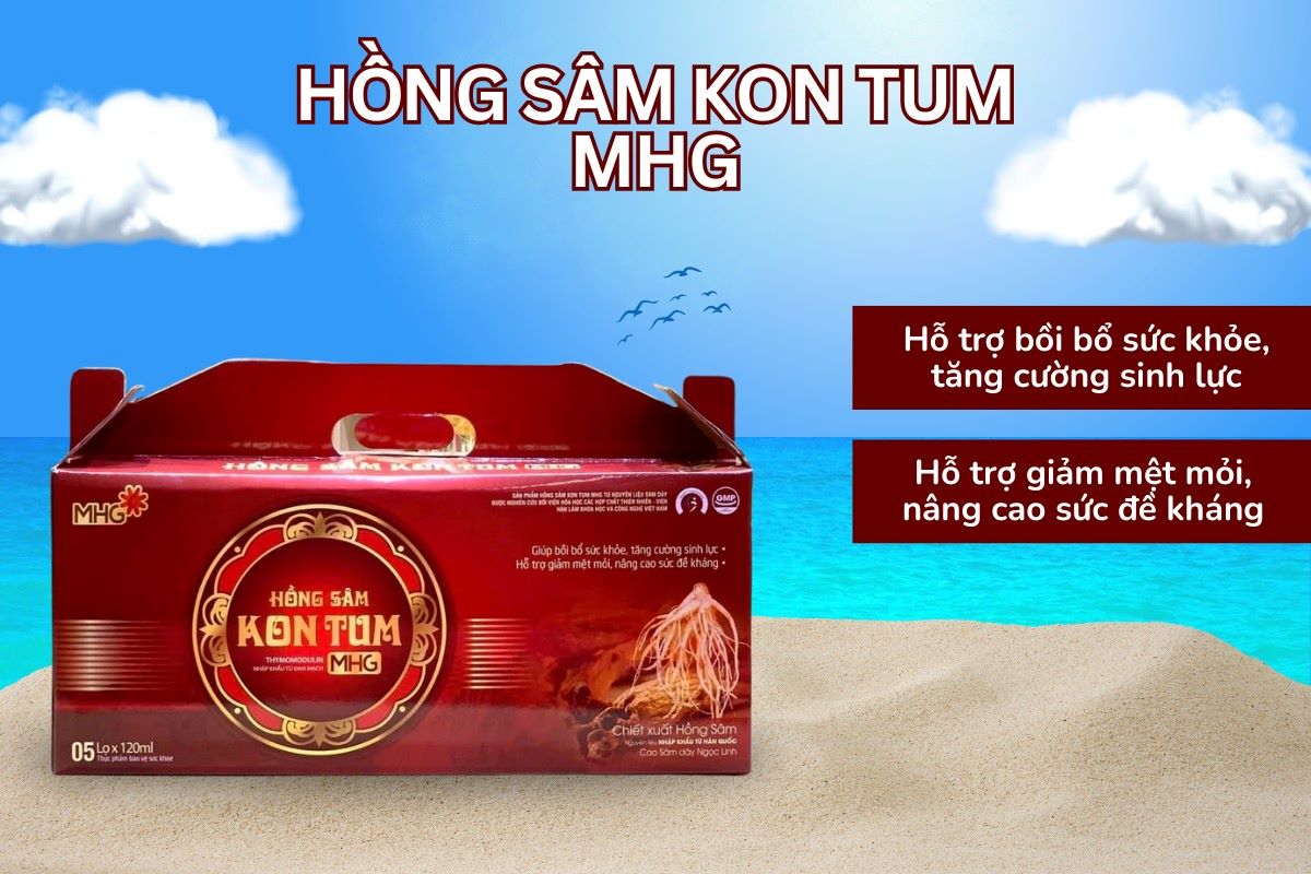 Công dụng của Hồng Sâm Kon Tum MHG