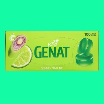 Kẹo Genat Lime And Lemongrass Candy Chanh Sả 6 Kẹo Genat Lime And Lemongrass Candy Chanh Sả