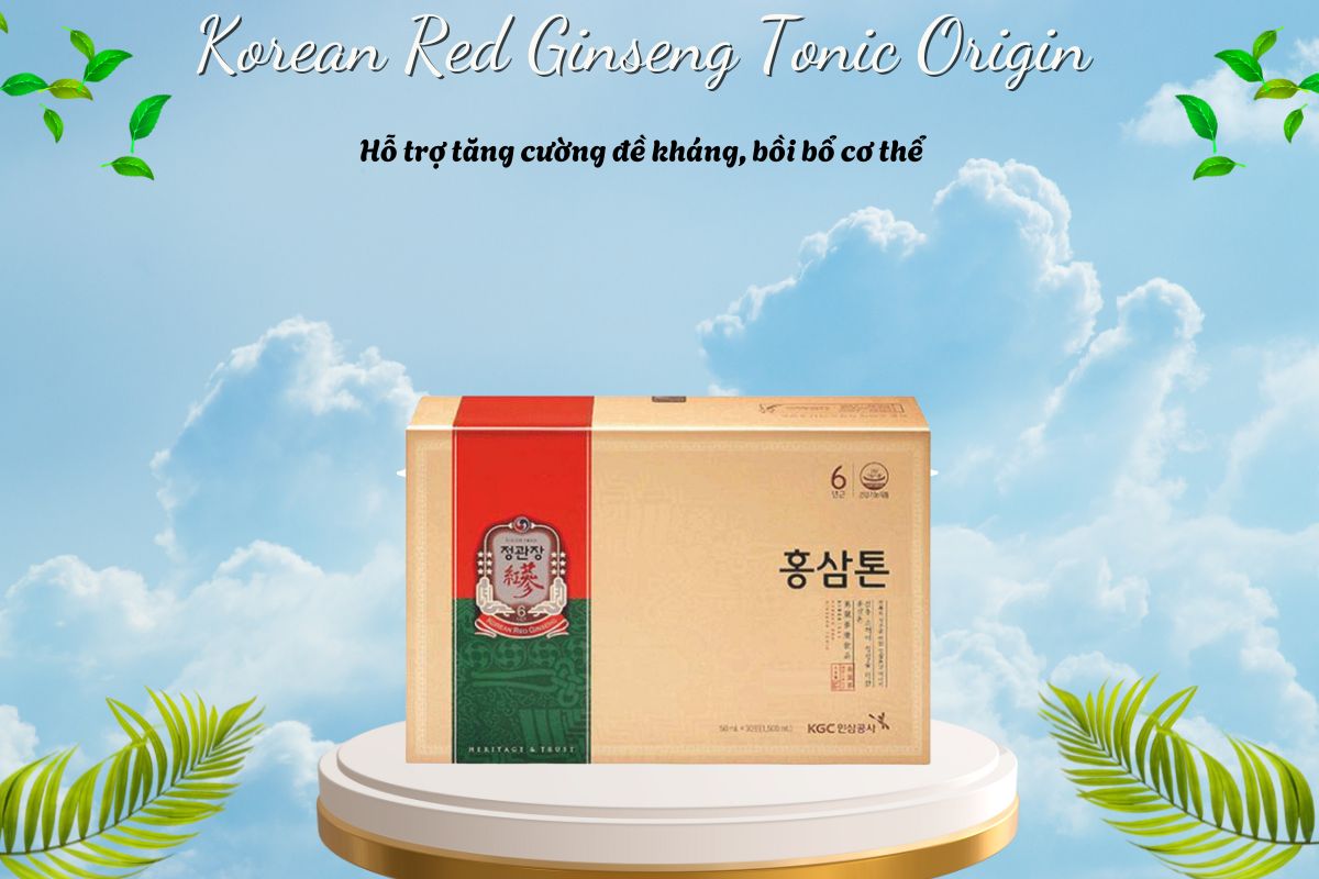 Korean Red Ginseng Tonic Origin