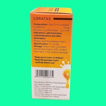 Loratas 0,1% 4 Loratas 0,1%