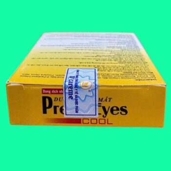 Dung dịch nhỏ mắt Dưỡng Sáng Mắt Pretty Eyes Cool (màu vàng)